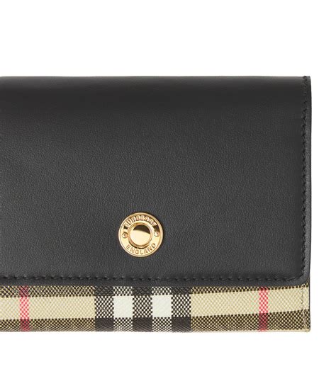 burberry vintage check wallet